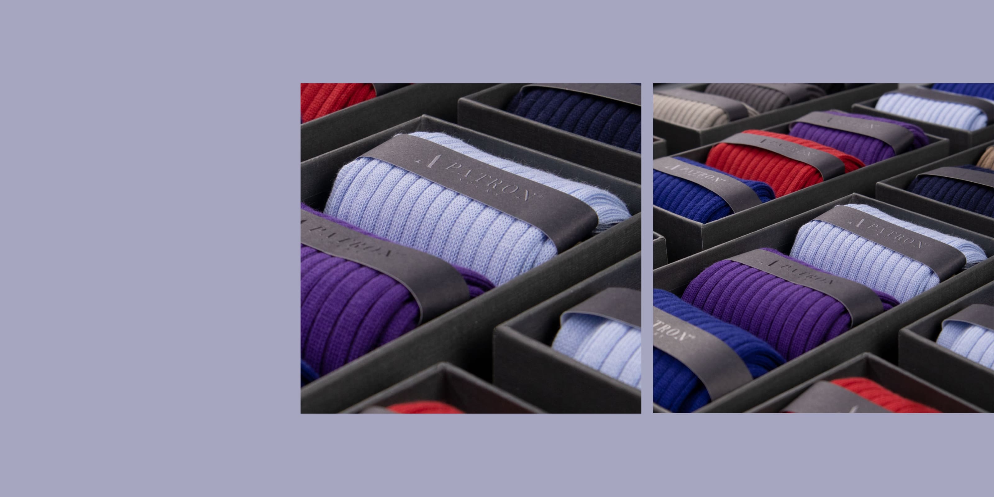 3 Paar Business Socken in Geschenkbox von PATRON SOCKS