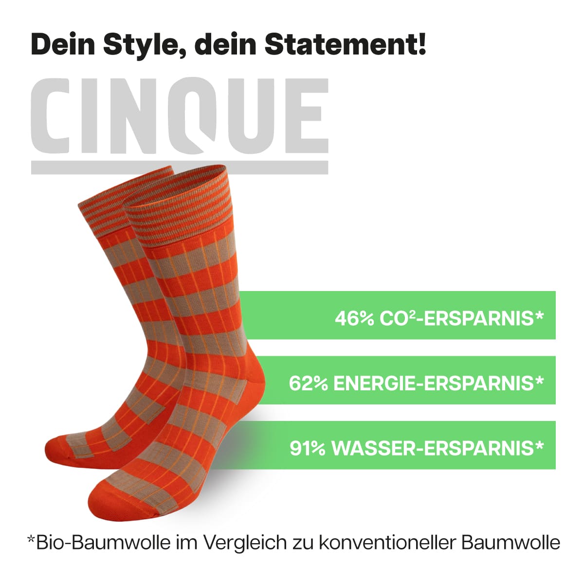 CINQUE SOCKEN Streifen