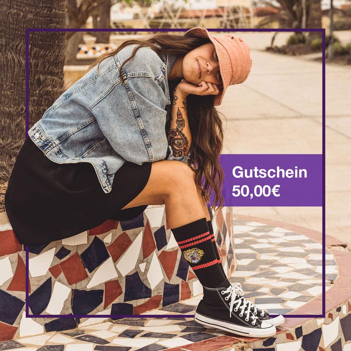 50€ Gutschein für coole Socken von PATRON SOCKS