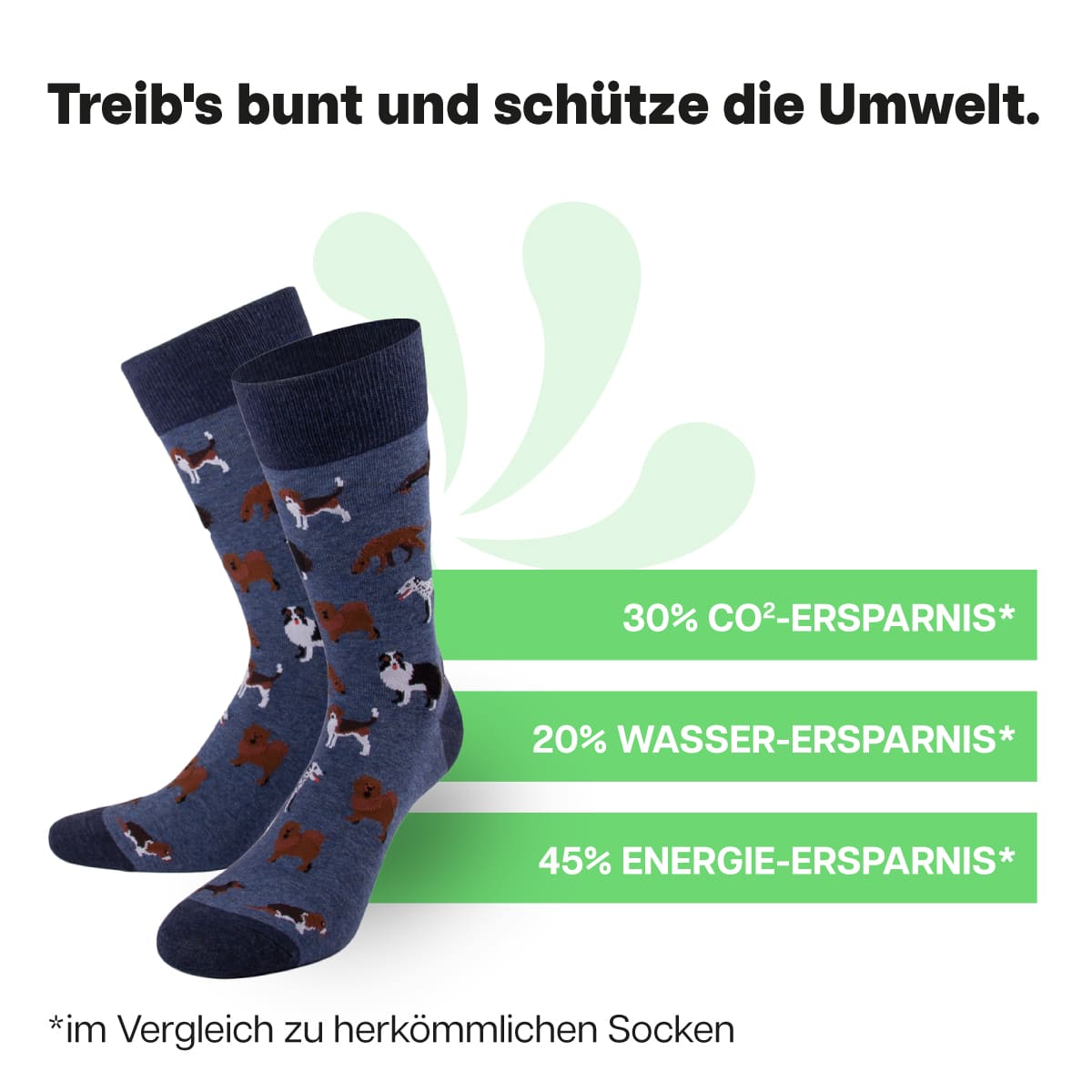 Nachhaltige Hunde Socken von PATRON SOCKS