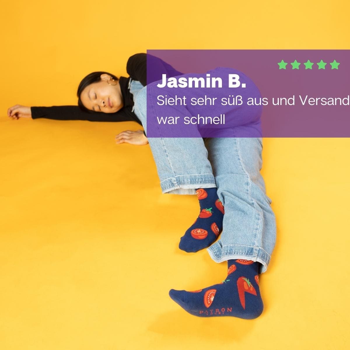 Tomaten Socken von PATRON SOCKS