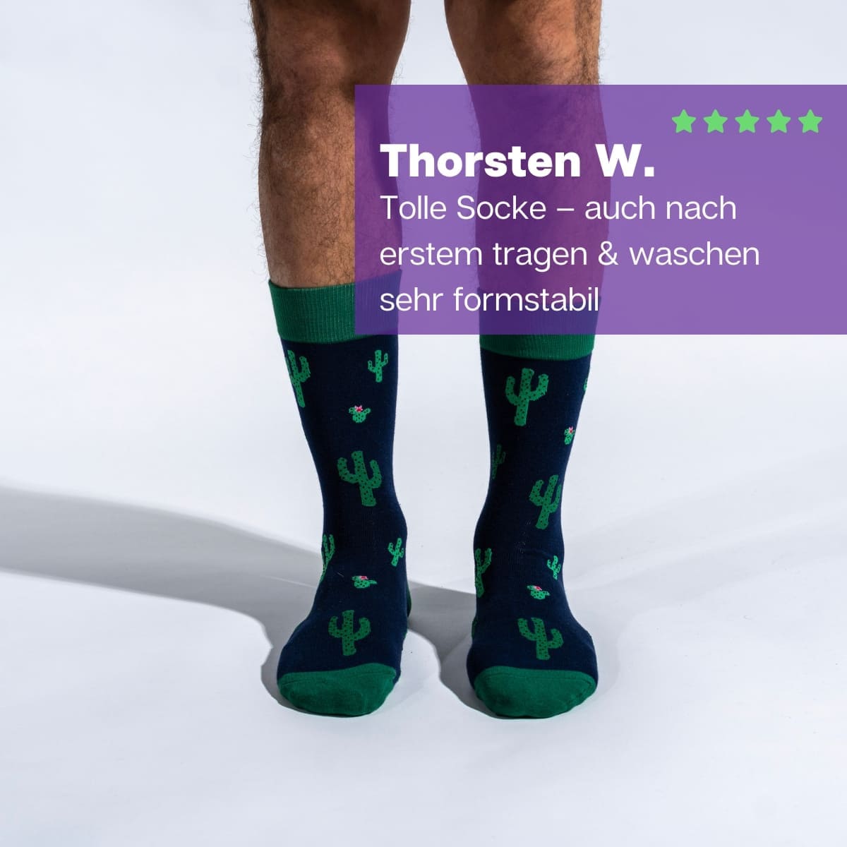 Kaktus Socken von PATRON SOCKS