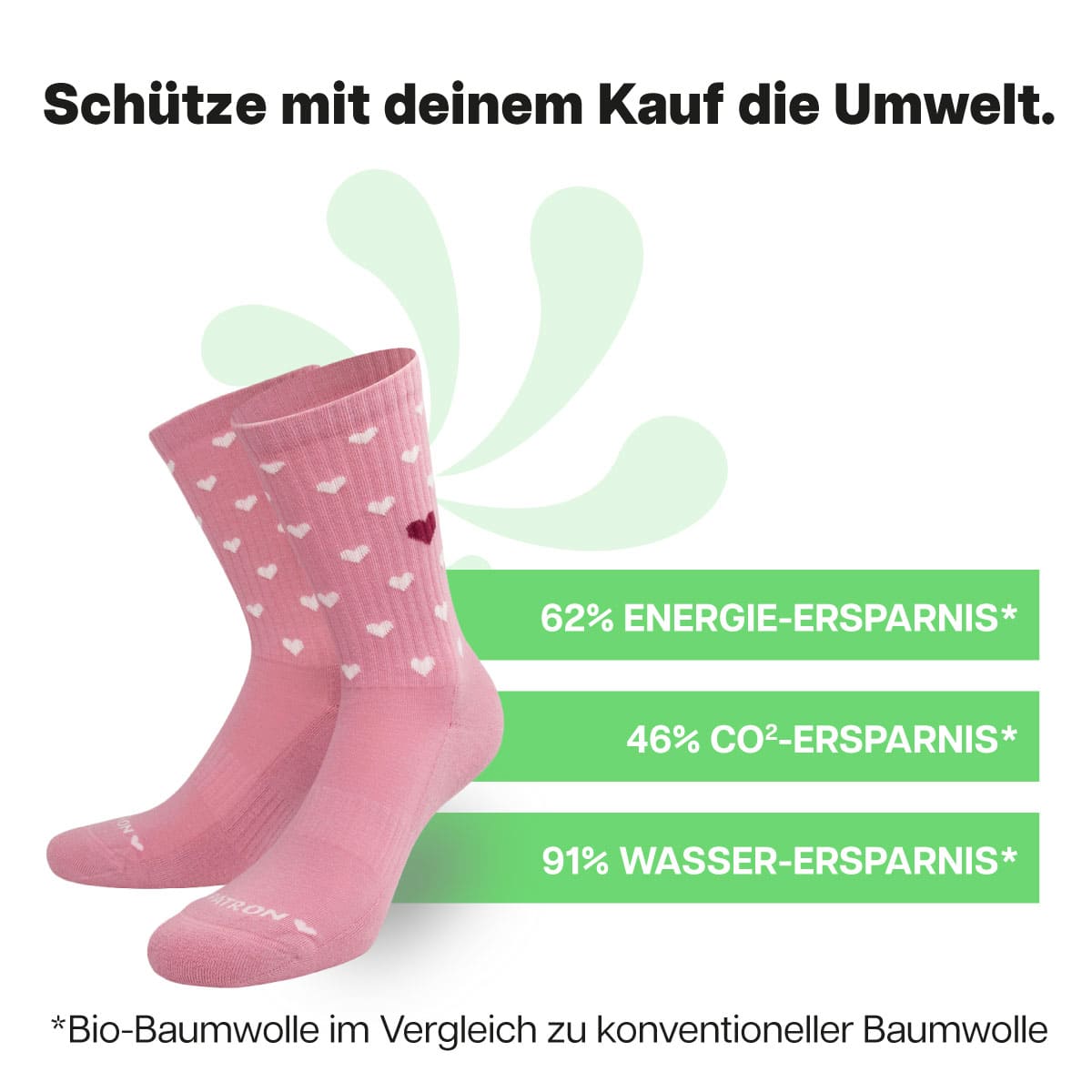Herz Sportsocken