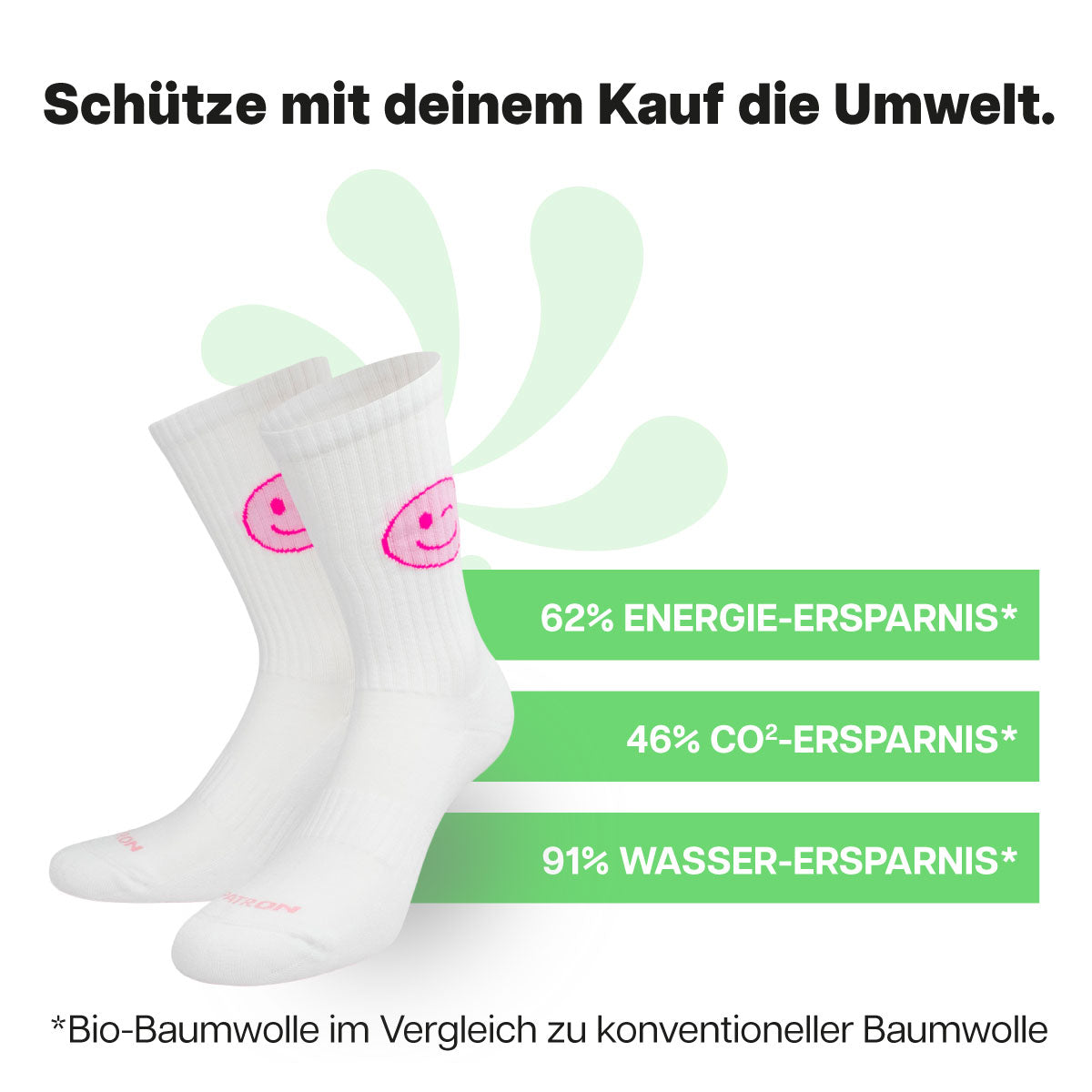 Zwinker Smile Sportsocken