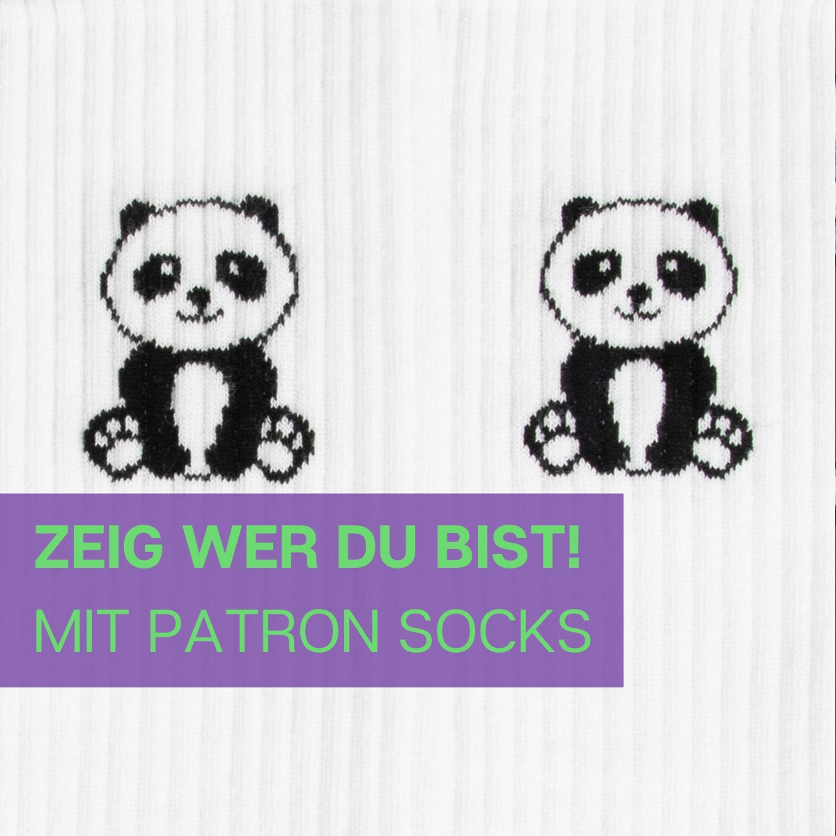 Panda Sportsocken