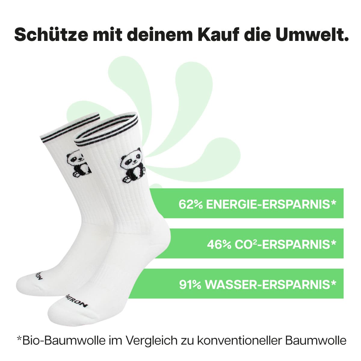 Panda Sportsocken
