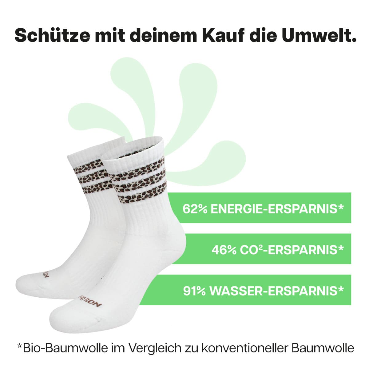 Leo Streifen Tennissocken