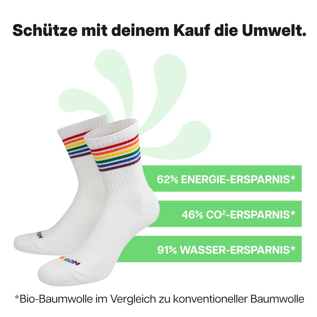 Pride Vibes Tennissocken