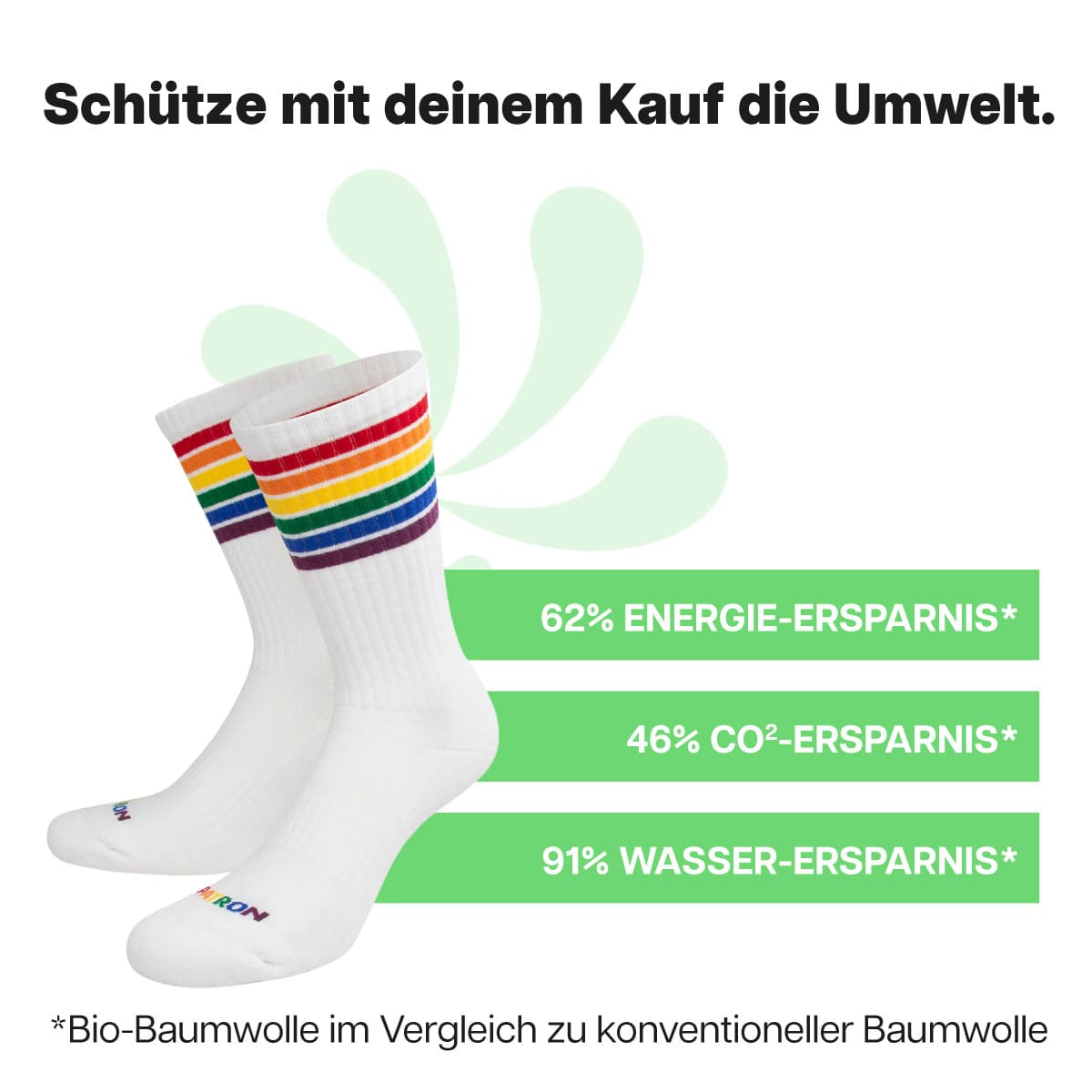 Pride Stripes Tennissocken