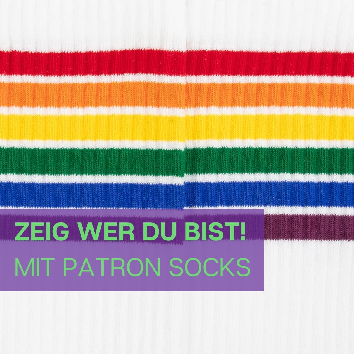 Pride Stripes Tennissocken
