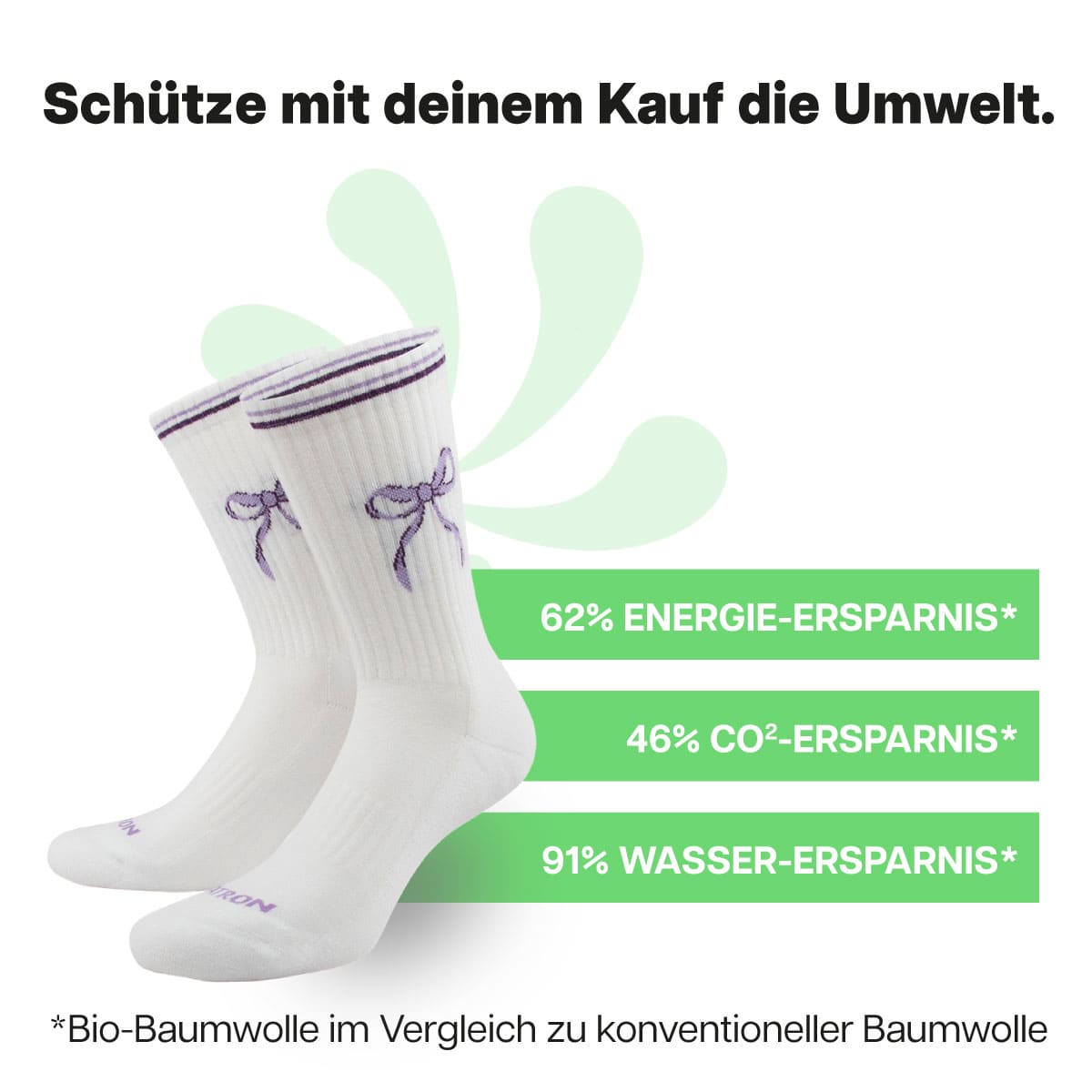 Bow Tennissocken