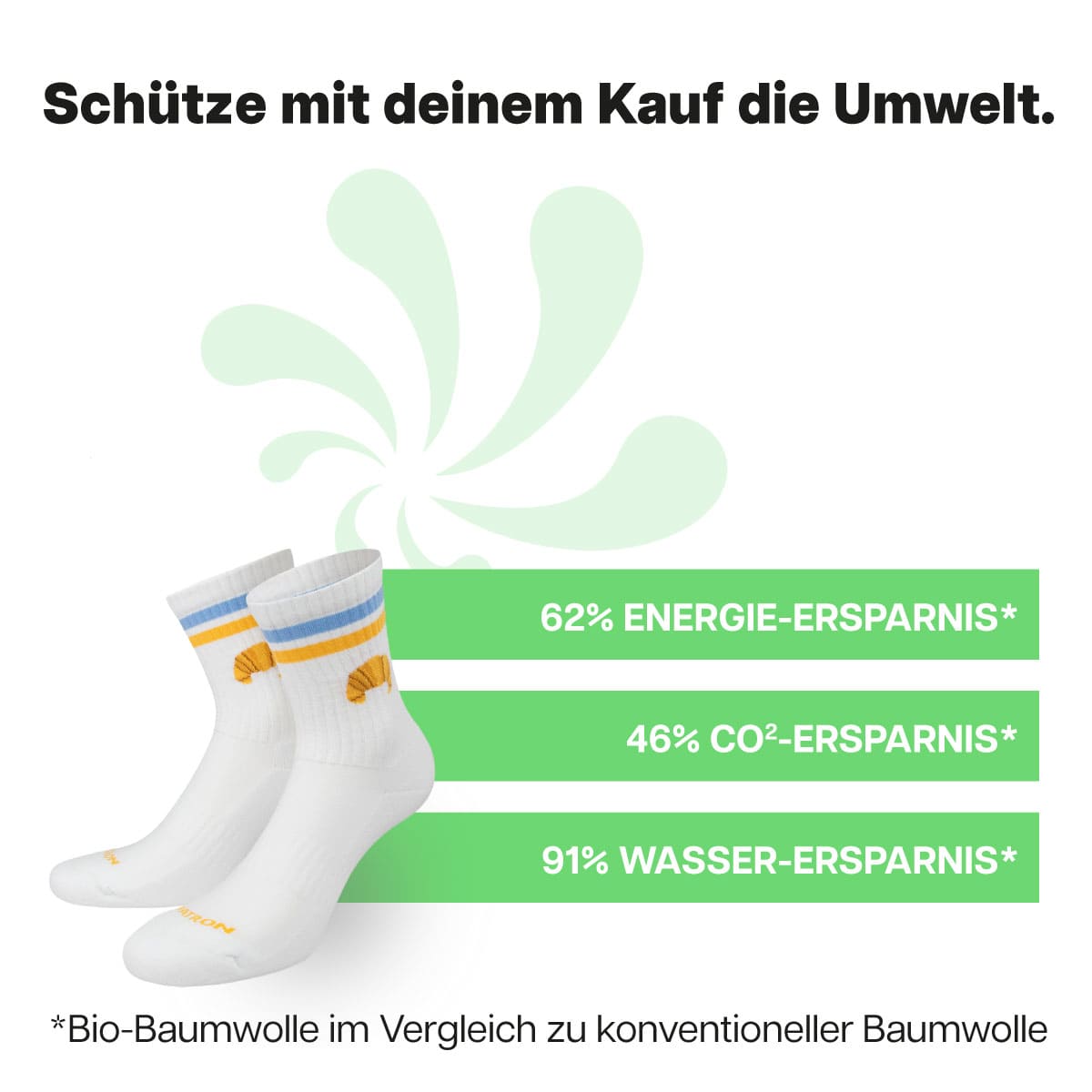 Croissant Tennissocken