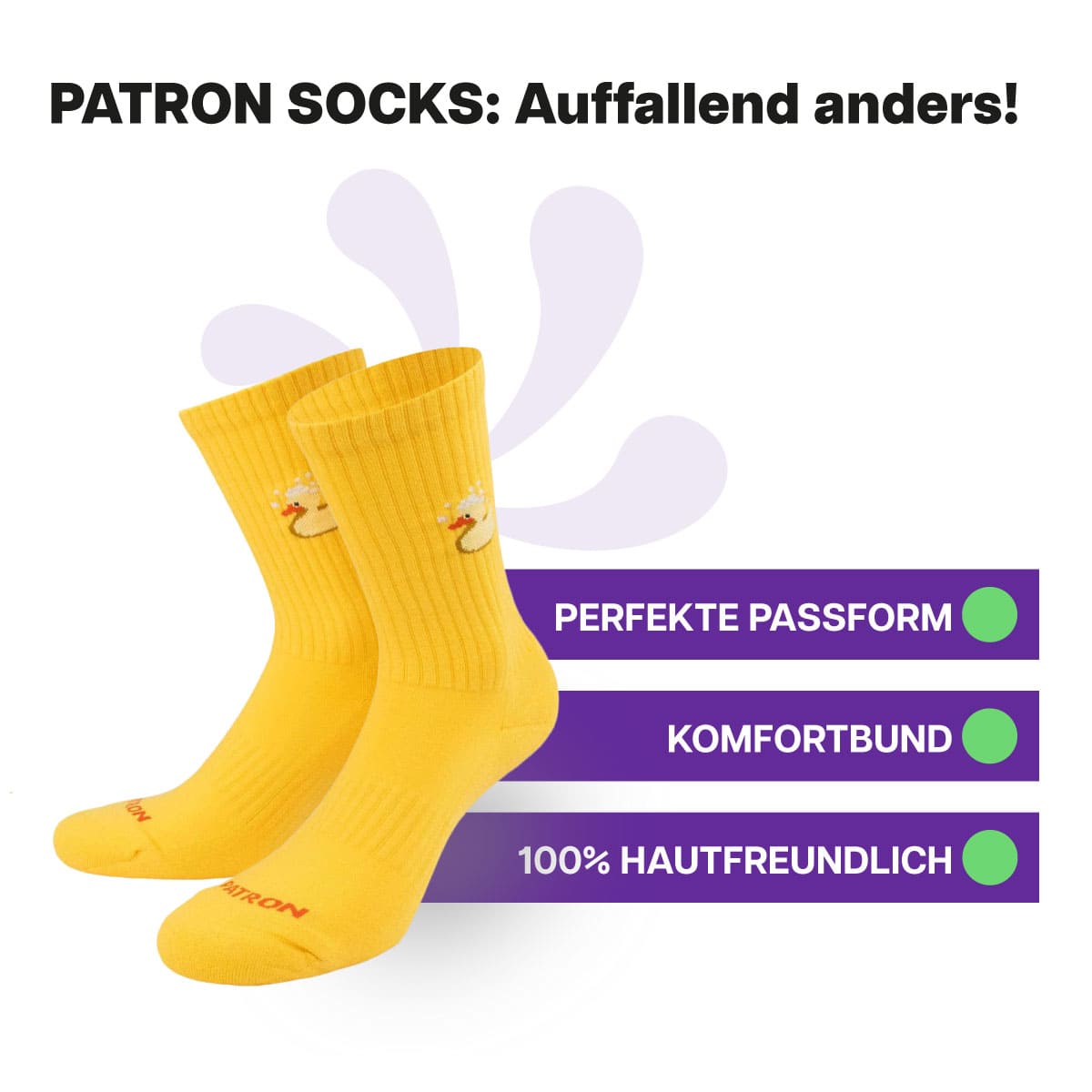 DUCKIE Tennissocken