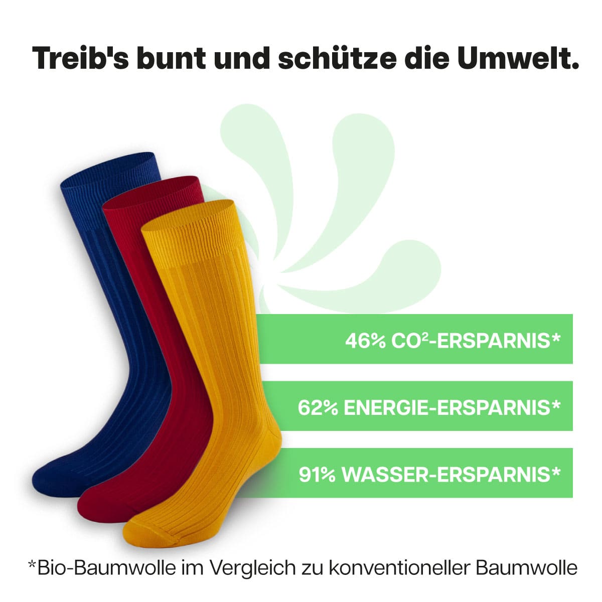 Business Socken in drei verschiedenen Farben aus Bio Baumwolle von PATRON SOCKS