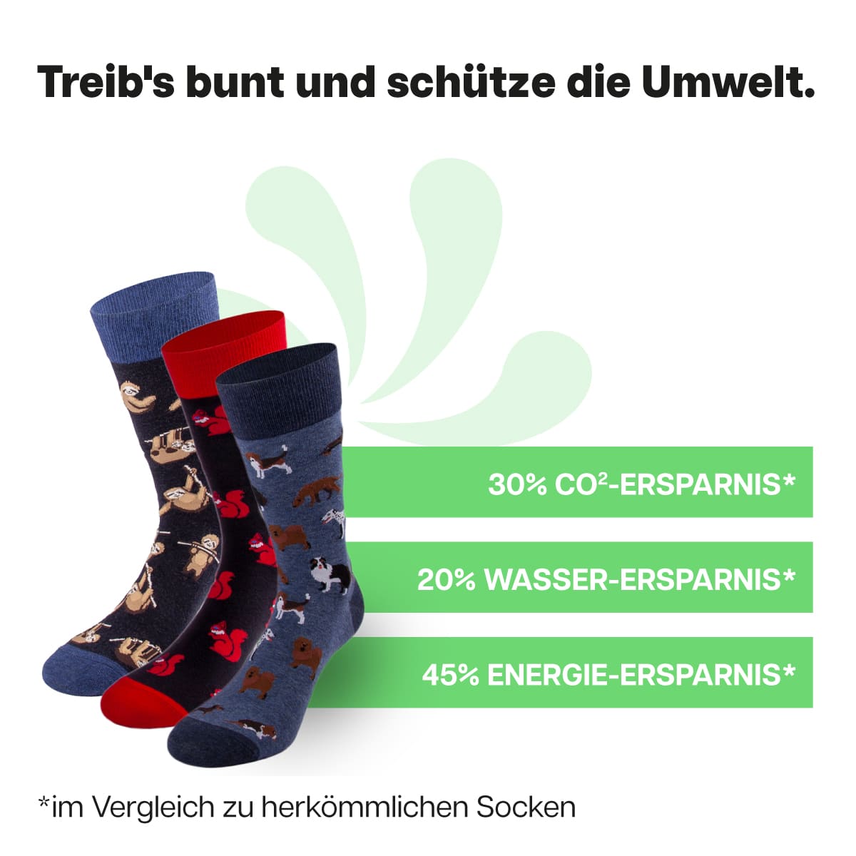 Nachhaltige Socken mit Tiermotiven von PATRON SOCKS