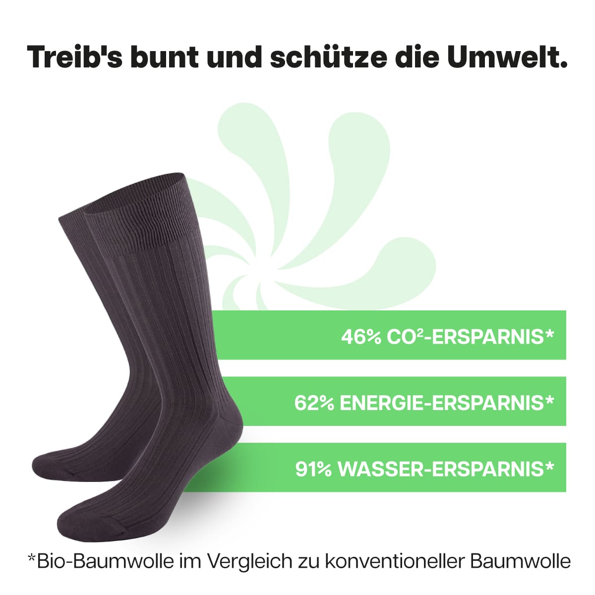 Nachhaltige anthrazit Business Socken von PATRON SOCKS