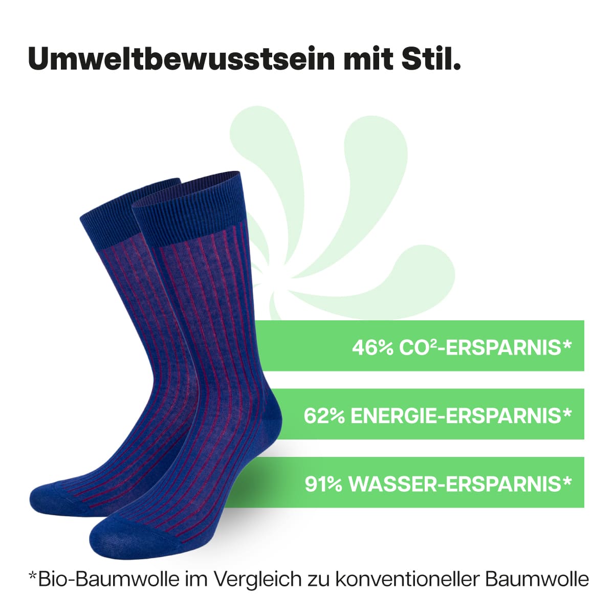 Premium Two Tone Socken aus mercerisierter Baumwolle von PATRON SOCKS