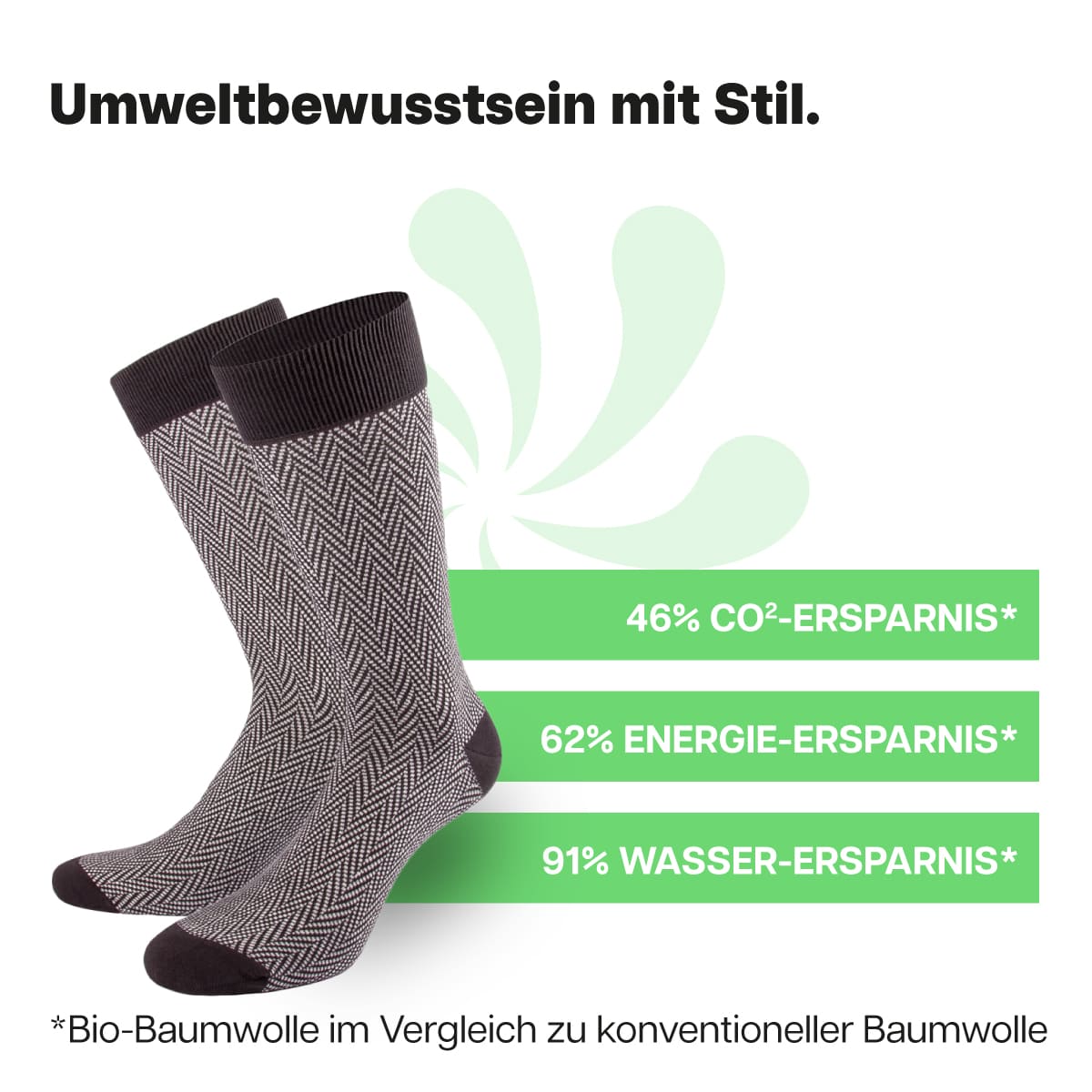 Nachhaltige Luxus Herren Socken aus Bio-Baumwolle von PATRON SOCKS