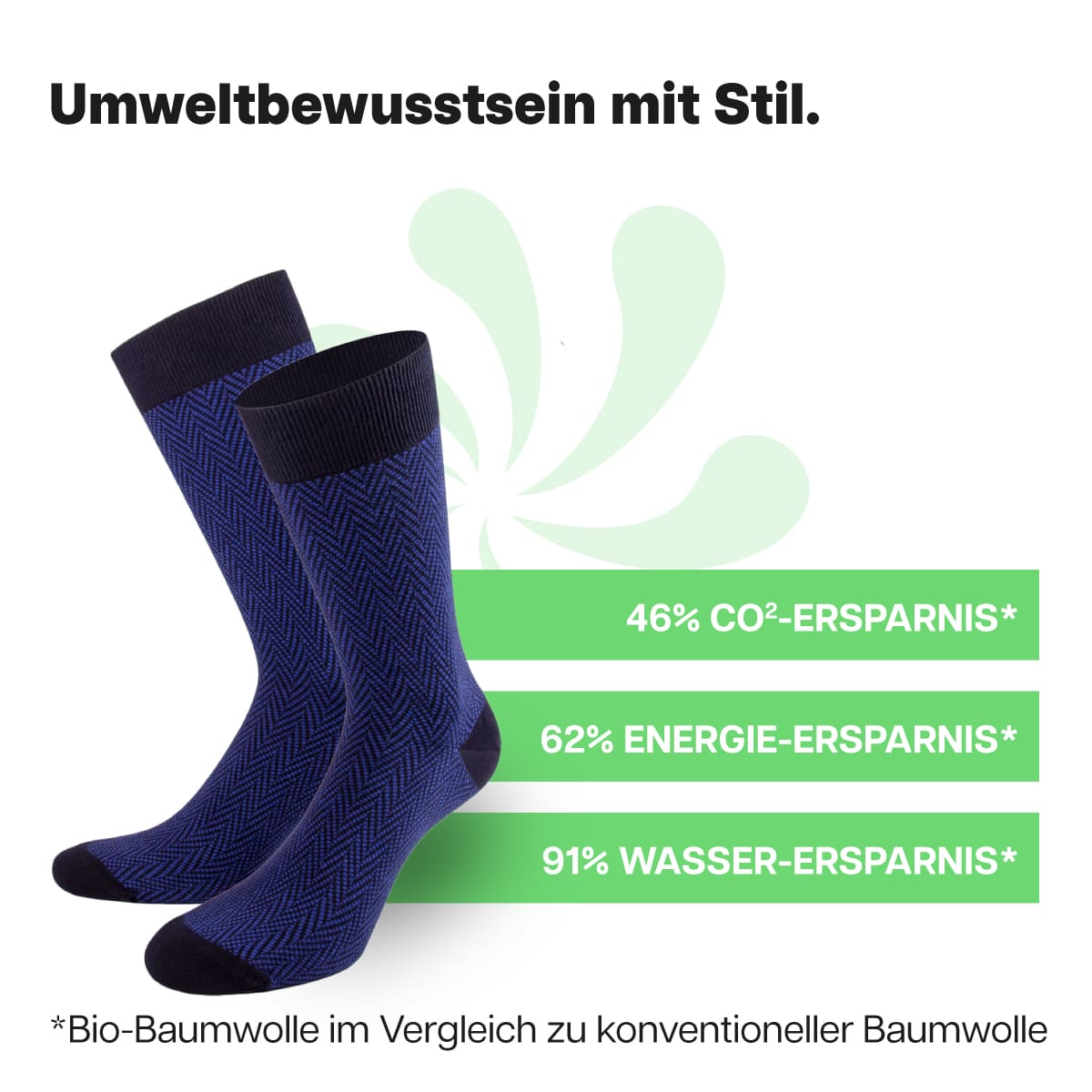 Nachhaltige Luxus Herren Socken aus Bio-Baumwolle von PATRON SOCKS