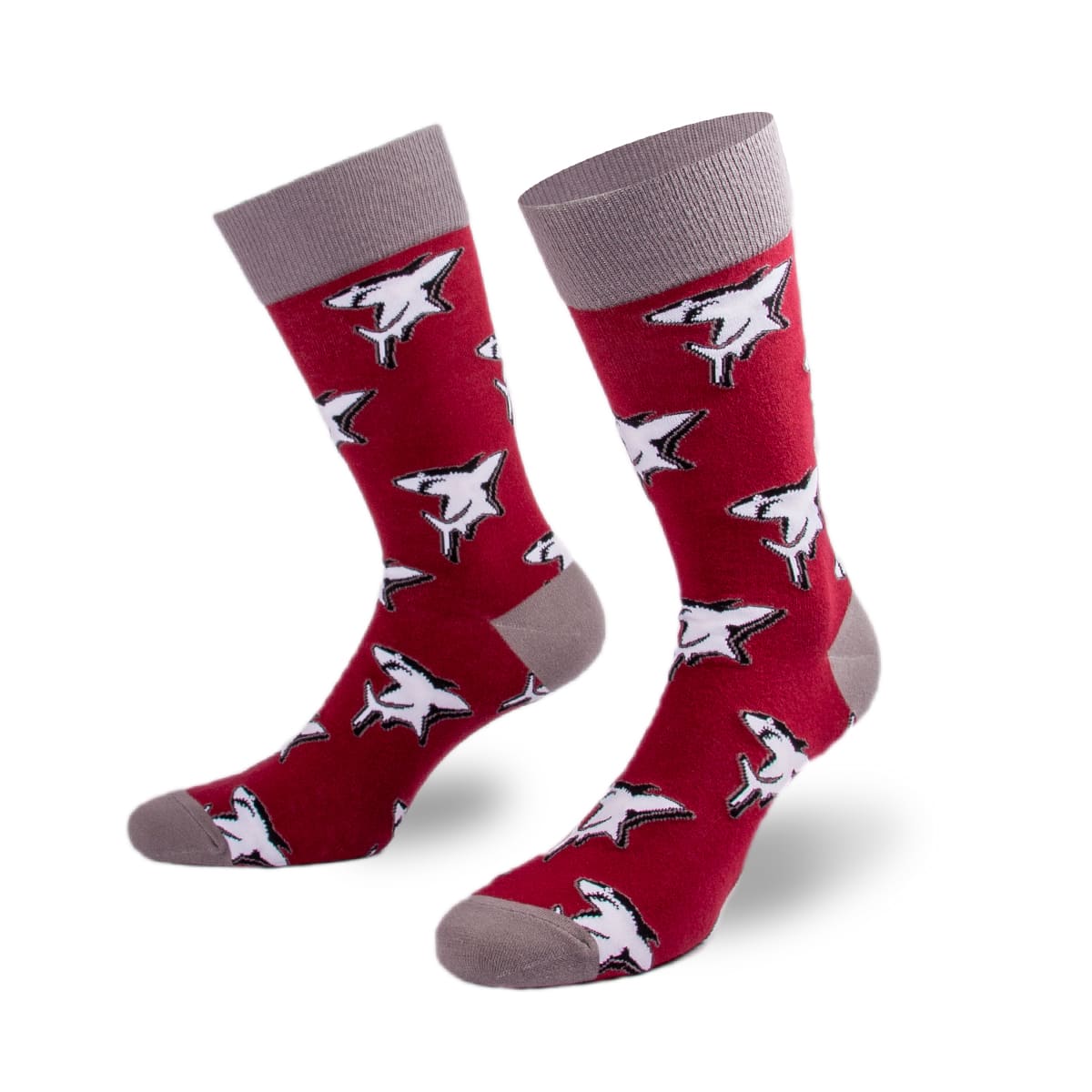 Coole Kölner Haie Socken am Modell