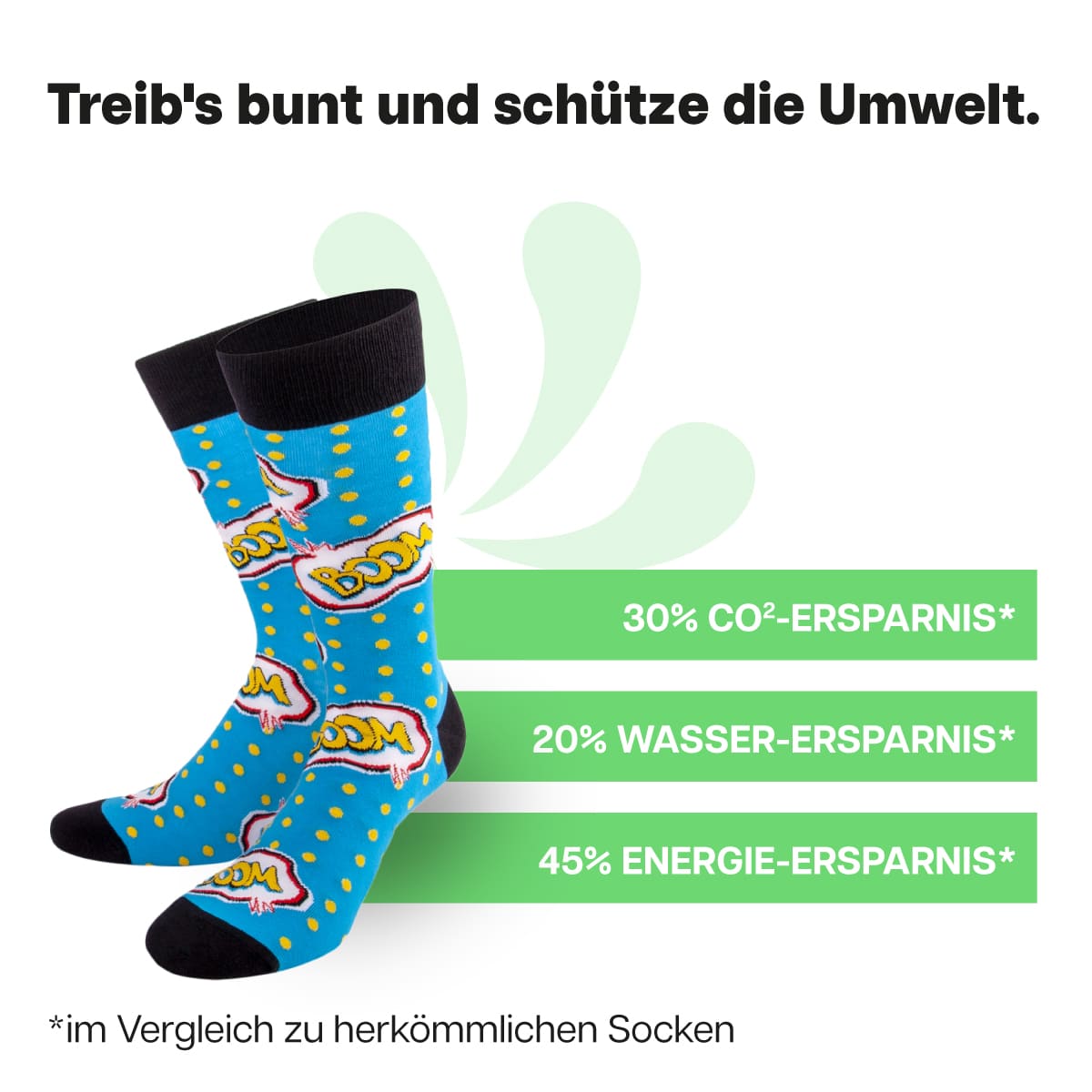 Nachhaltige Comic Socken von PATRON SOCKS