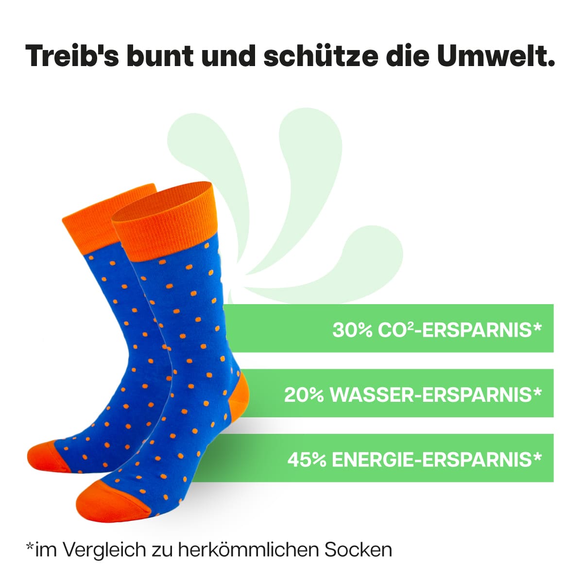 Nachhaltige Punkte Socken von PATRON SOCKS