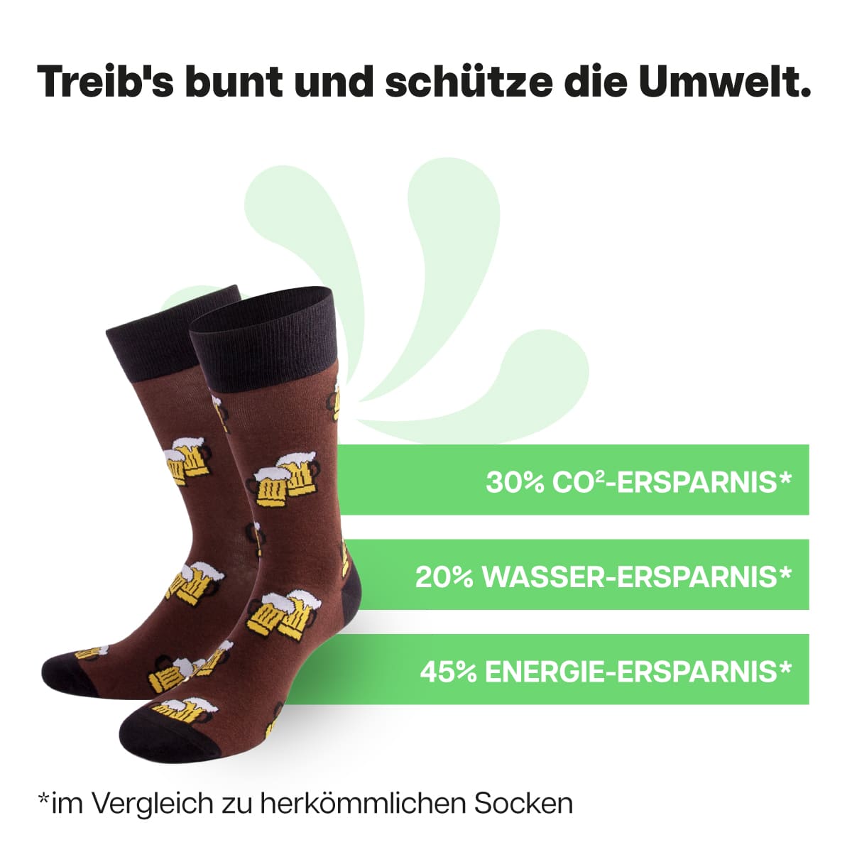 Nachhaltige Bier Socken von PATRON SOCKS
