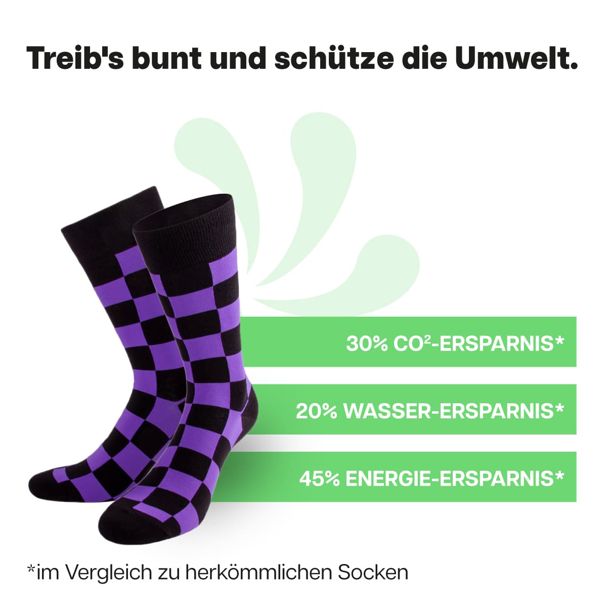 Nachhaltige Schachbrett Socken von PATRON SOCKS