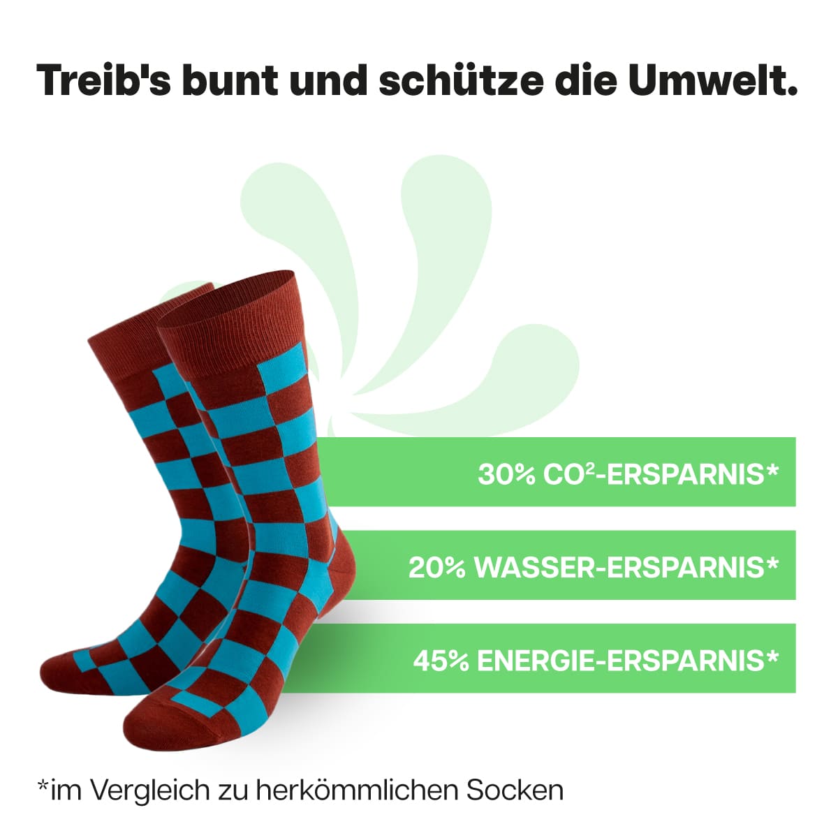 Nachhaltige Schachbrett Socken von PATRON SOCKS
