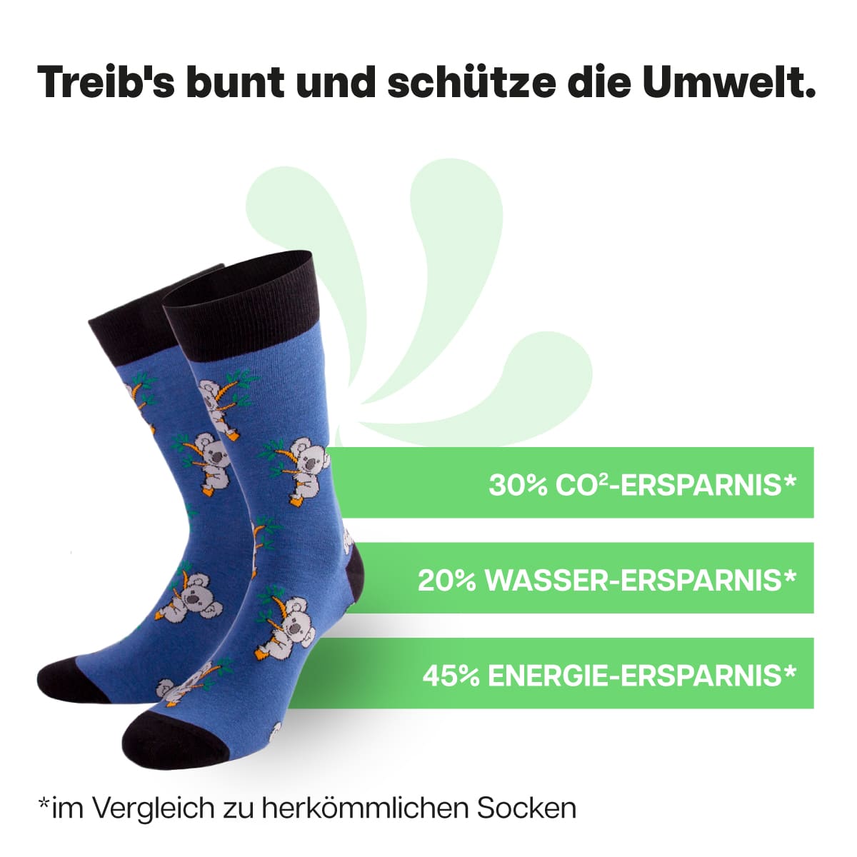 Nachhaltige Koala Socken von PATRON SOCKS
