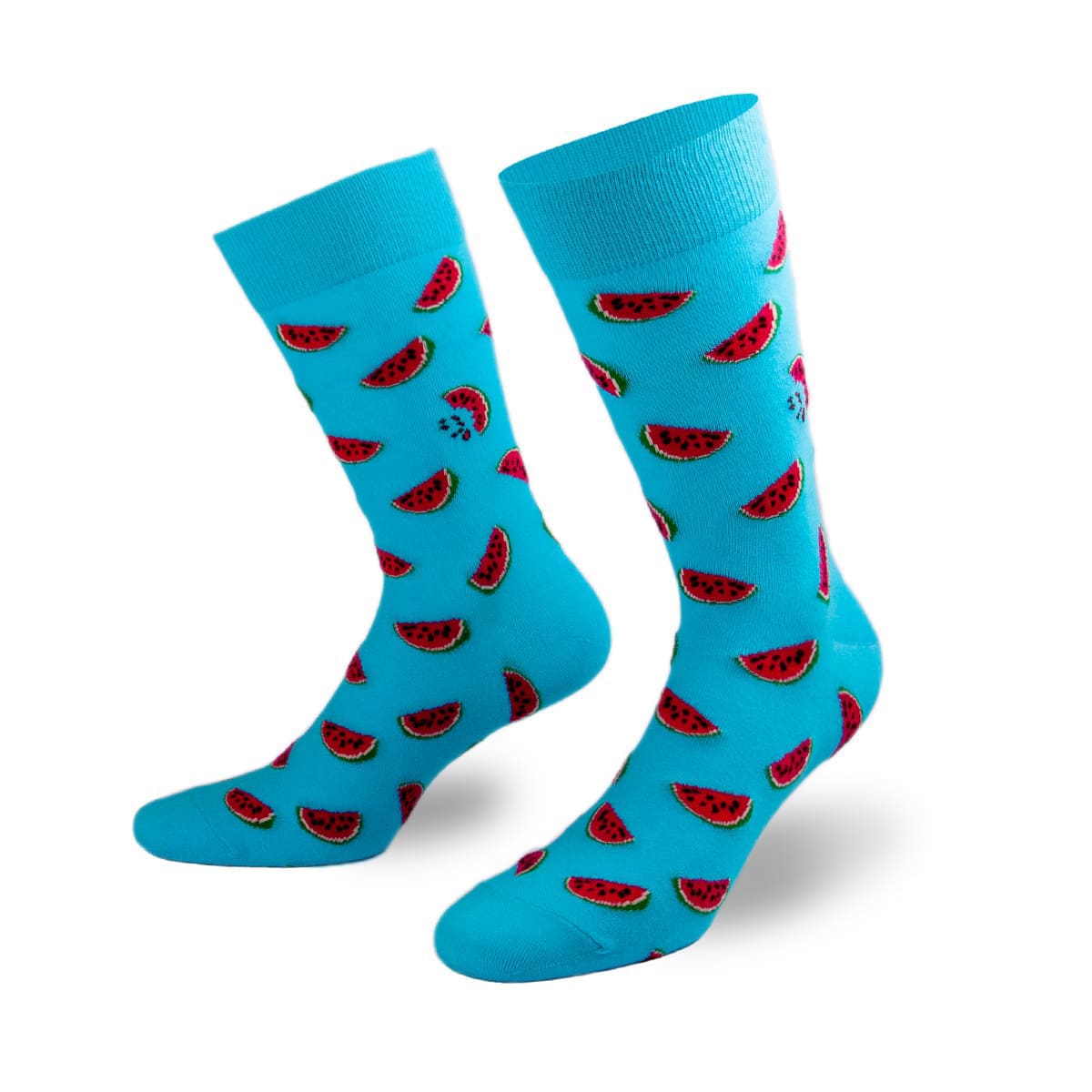 Witzige türkise Socken mit Melonen Motiven von PATRON SOCKS