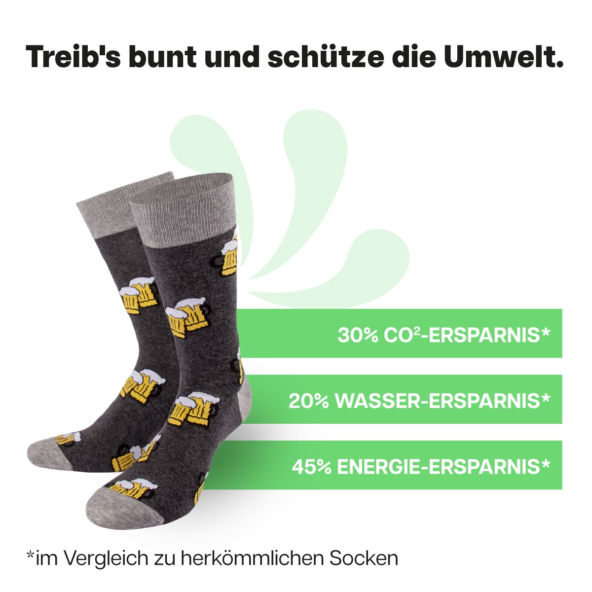 Nachhaltige Bier Socken von PATRON SOCKS

