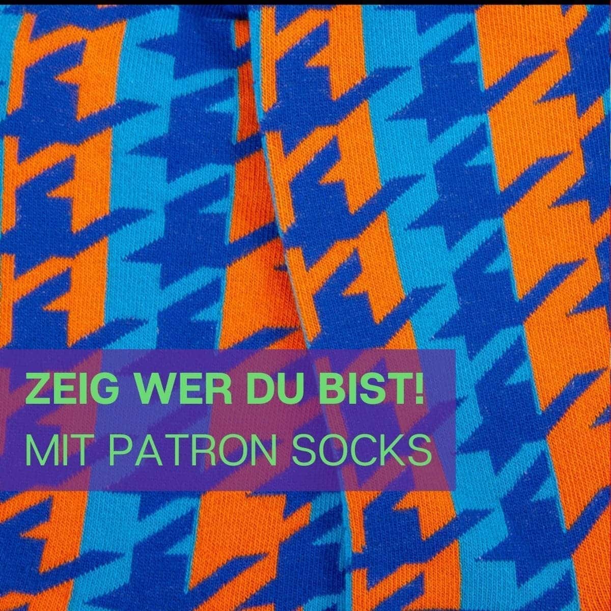 Nahaufnahme der nachhaltigen komfortablen Retro Sneaker Socken von PATRON SOCKS