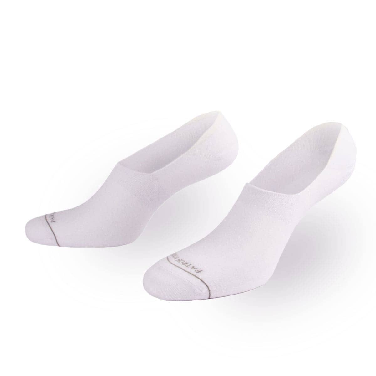 Rutschfeste weiße Füßlinge von PATRON SOCKS