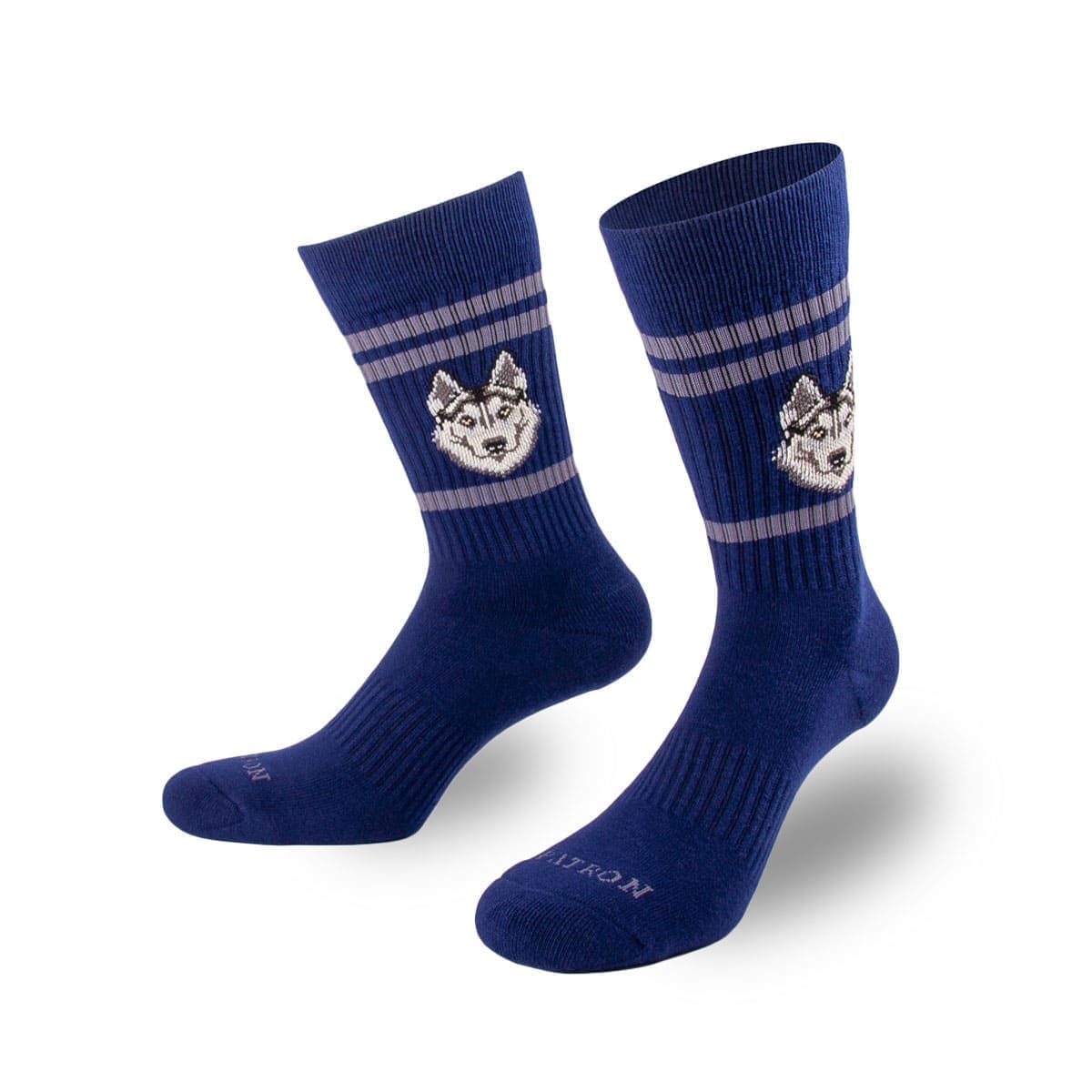 Hohe blaue Husky Running Socken von PATRON SOCKS
