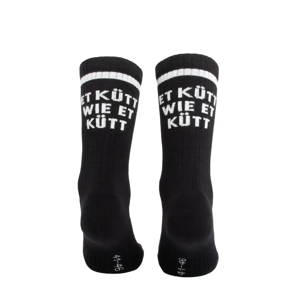 Schweißabsorbierende schwarze Et kütt Sportsocken von PATRON SOCKS