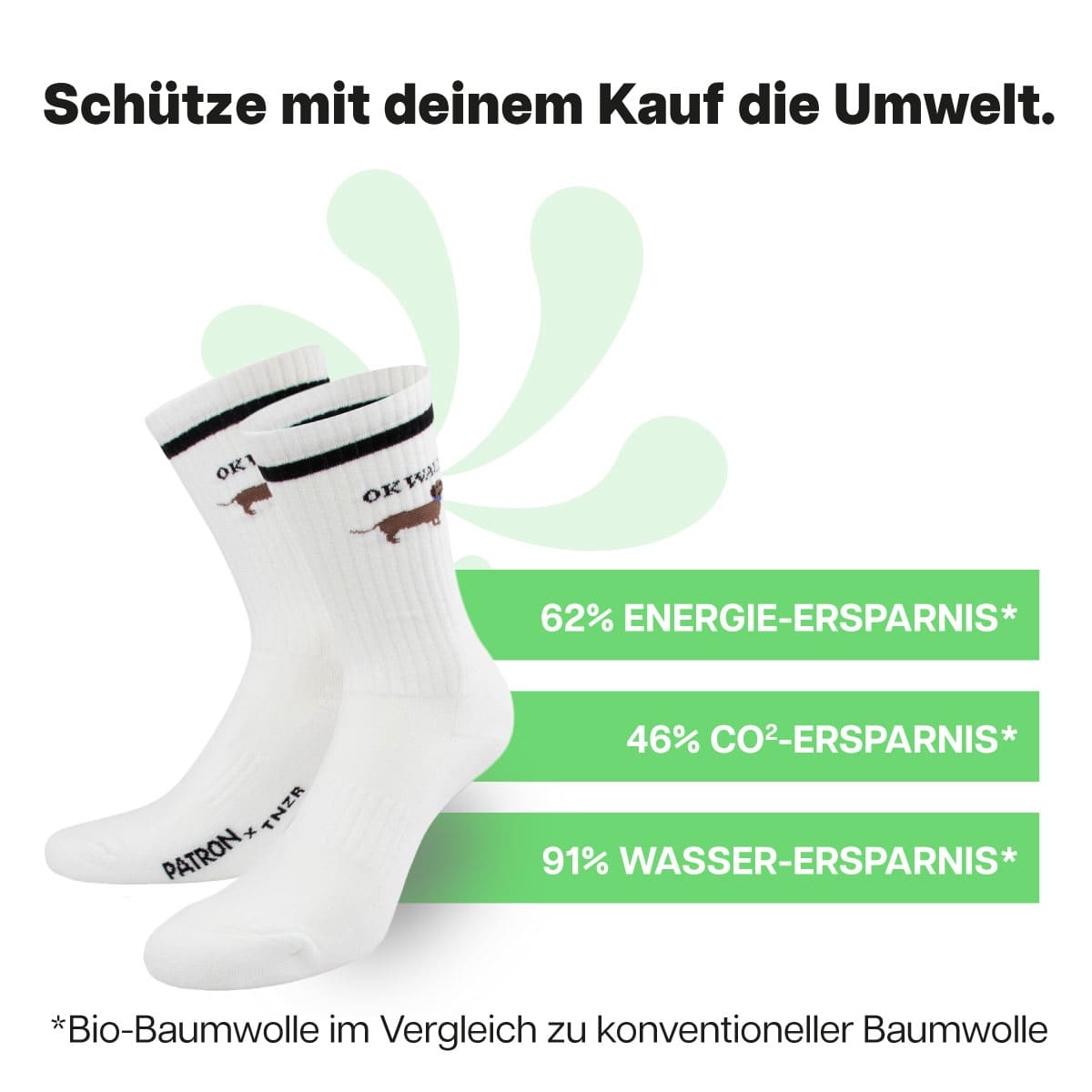 OK WAU Dackel Socken
