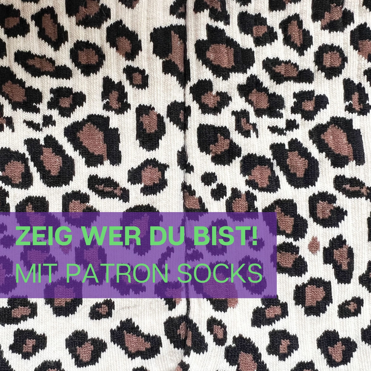 Leopard Sportsocken