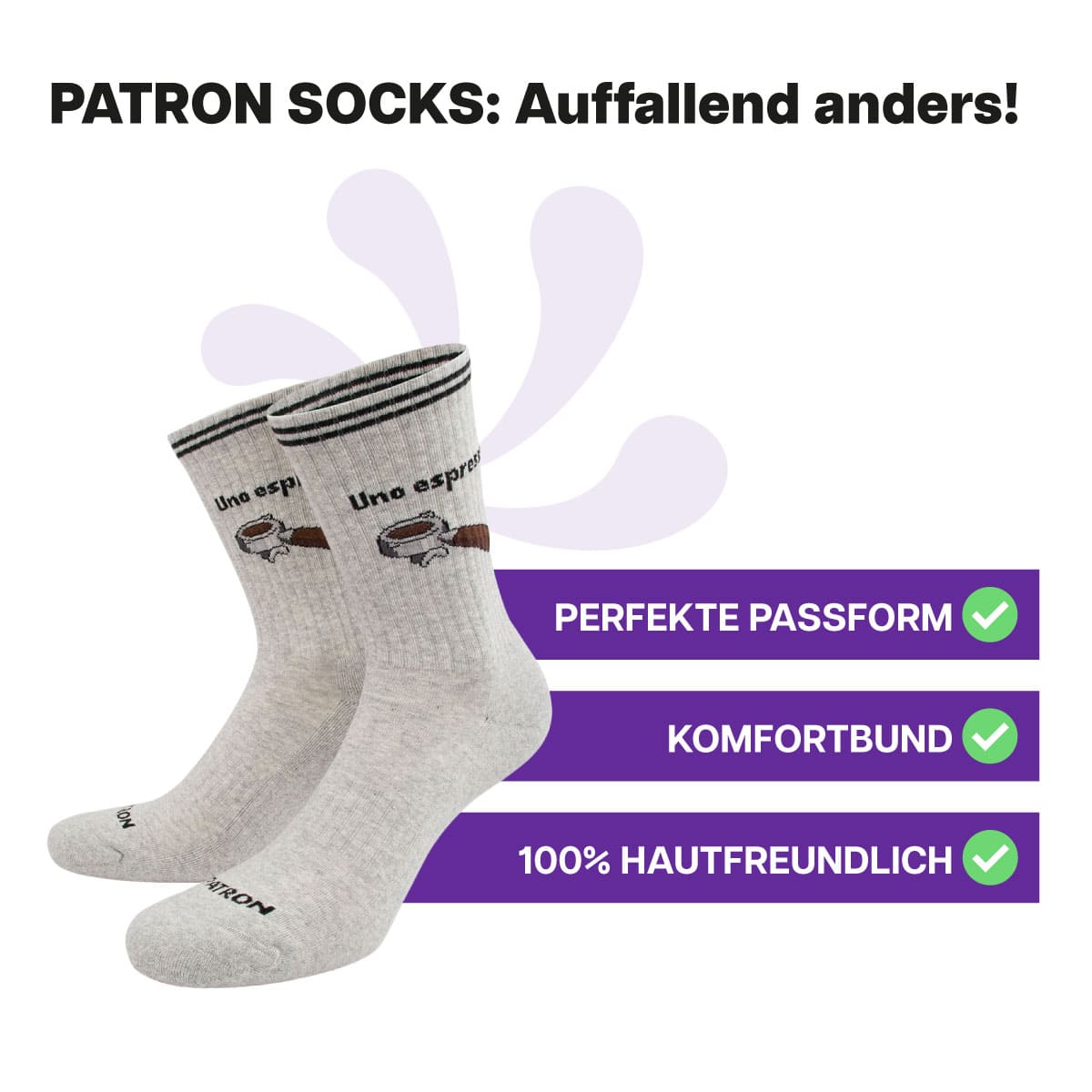 Espresso Tennissocken