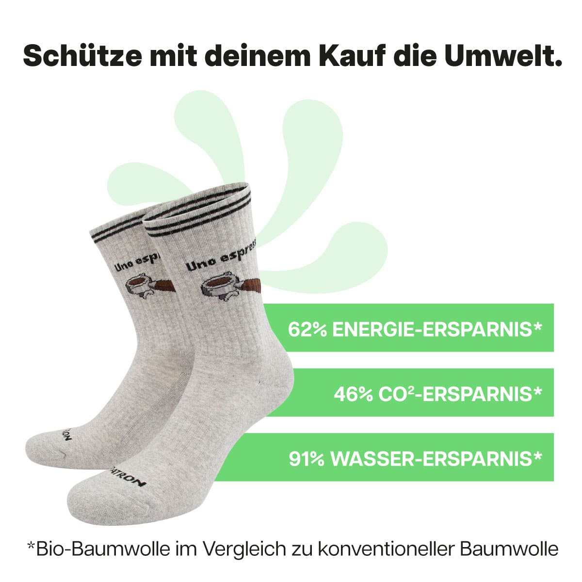 Espresso Tennissocken