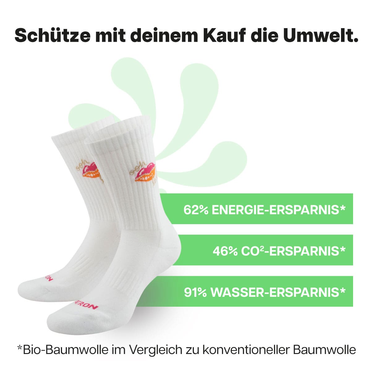 Ooh la la Glitzersocken