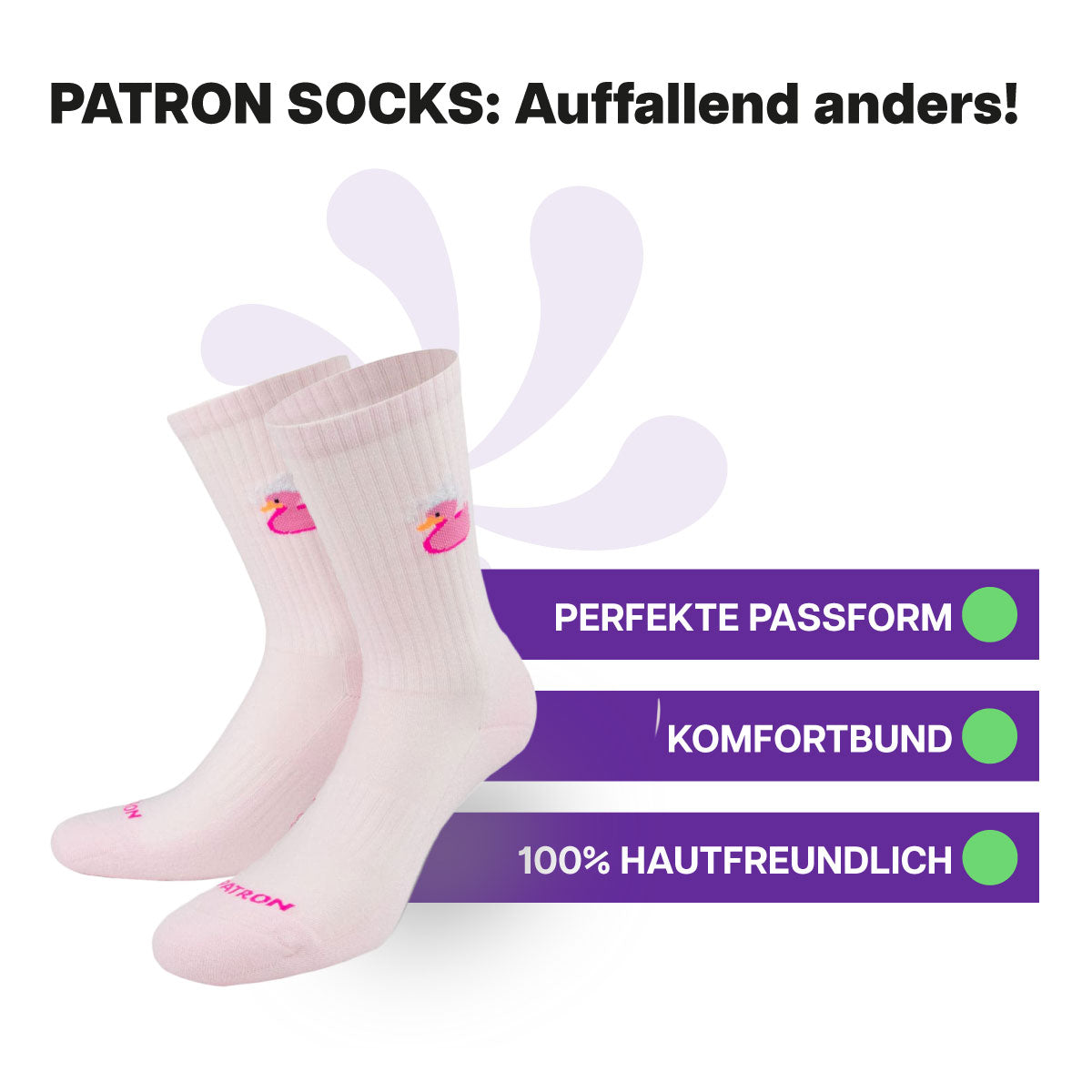 DUCKIE Tennissocken