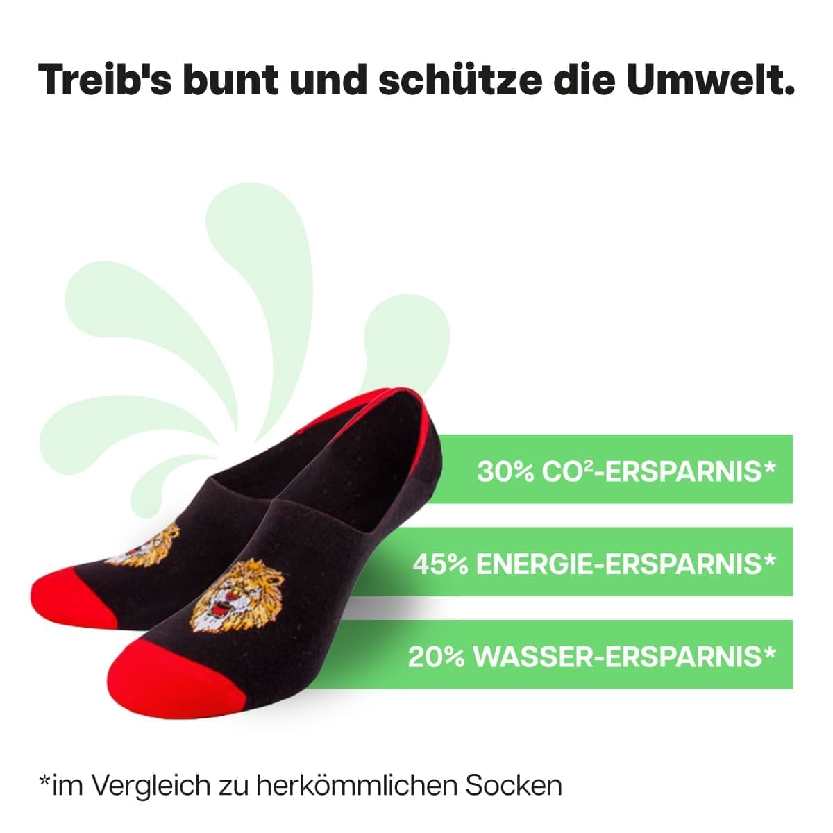 Nachhaltige weiße Füßlinge von PATRON SOCKS