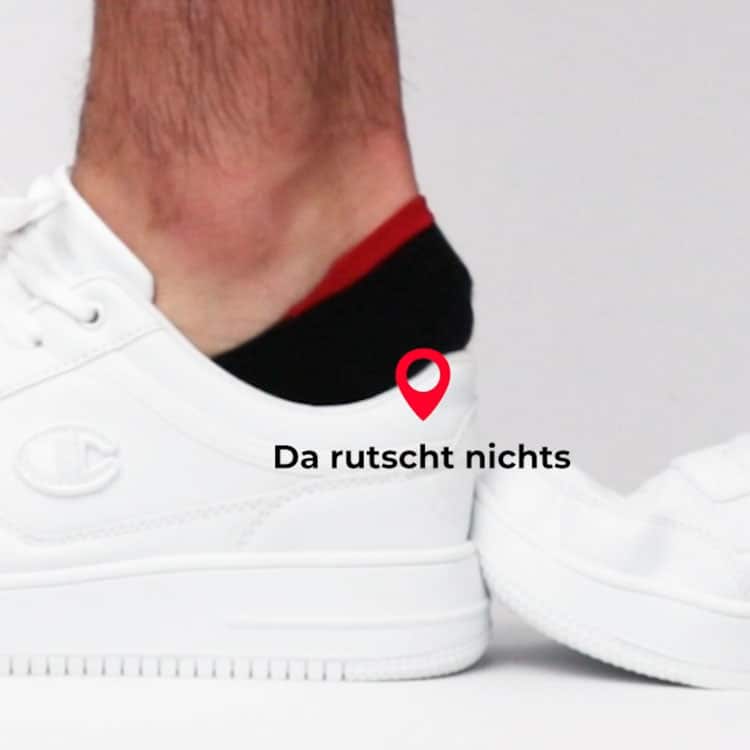 Antirutsch Video Löwen Füßlinge in Sneaker von PATRON SOCKS