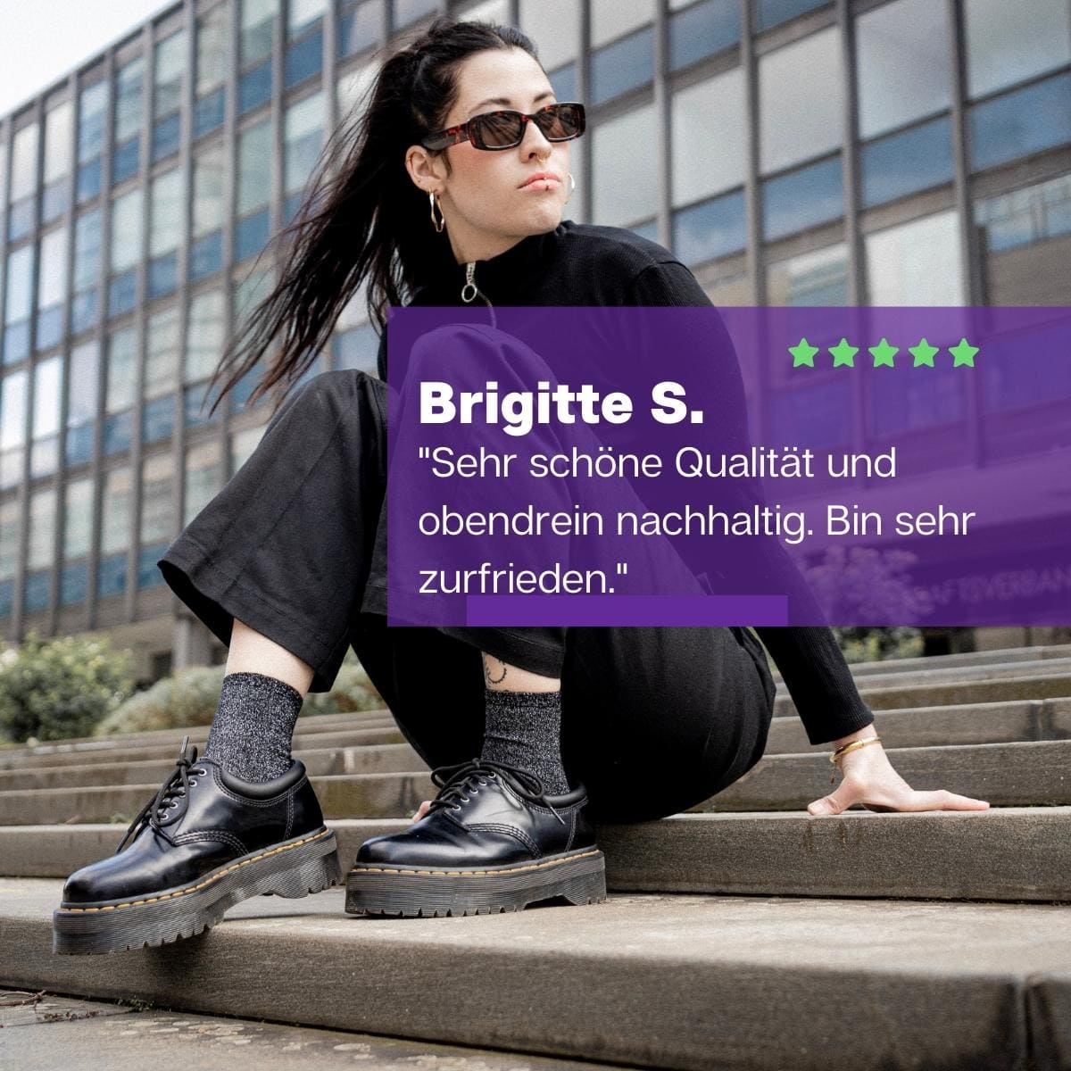 Glitzer Socken